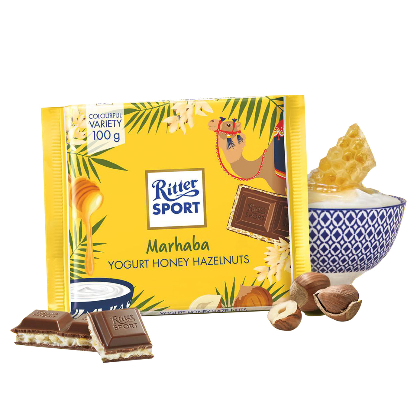 Ritter Sport Yoghurt & Honey Milk Chocolate | Harris Farm Online