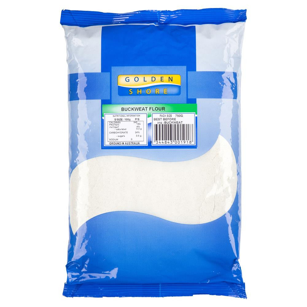 Golden Shore Buckweat Flour 750g , Grocery-Cooking - HFM, Harris Farm Markets
- 1