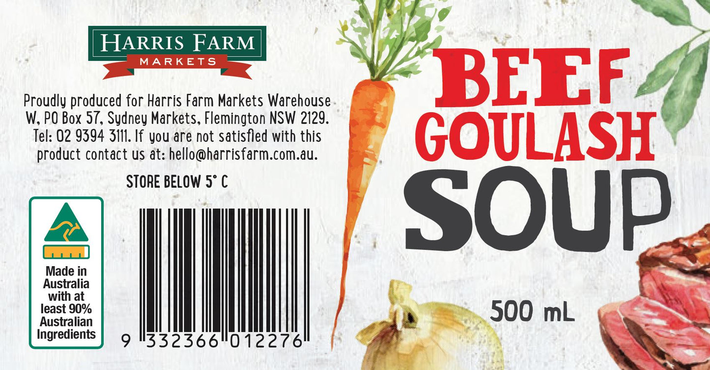 Harris Farm Soup Beef Goulash | Harris Farm Online