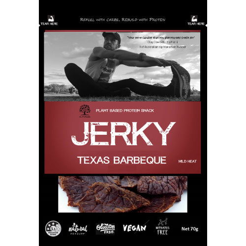 K.M. Foods Vegan Jerky Texas Barbeque | Harris Farm Online