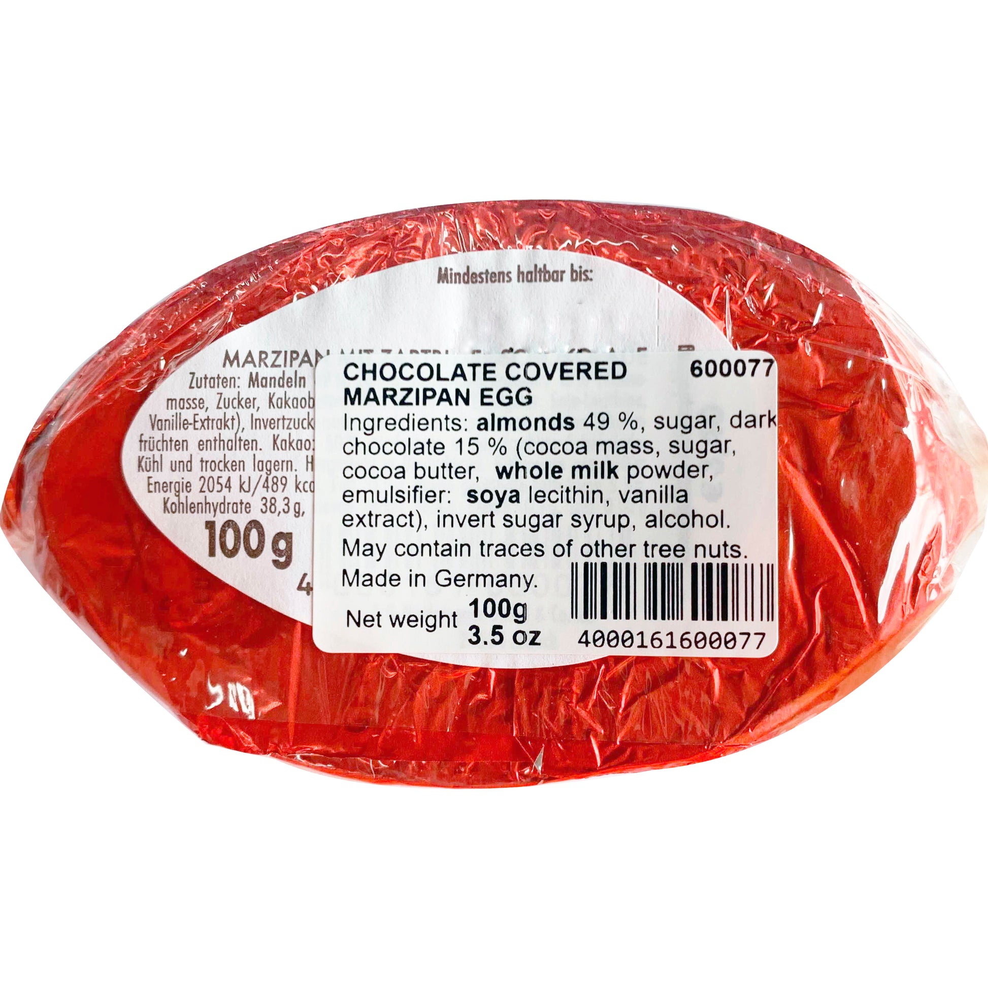 Niederegger Dark Chocolate Marzipan Egg | Harris Farm Online