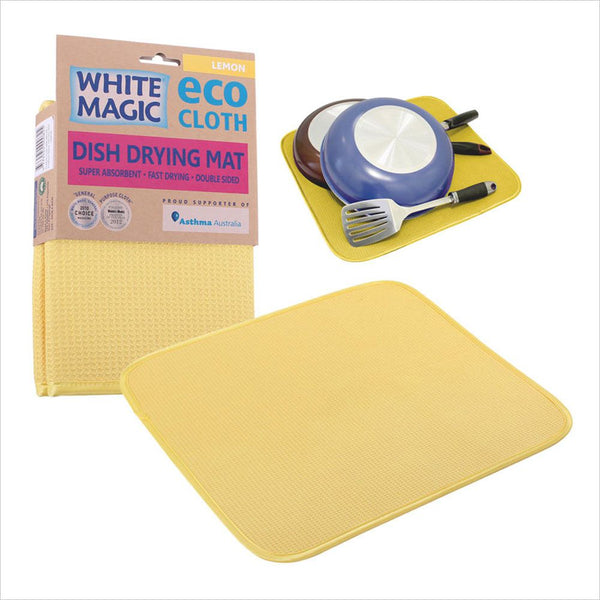 White Magic Eco Cloth Dish Drying Mat each