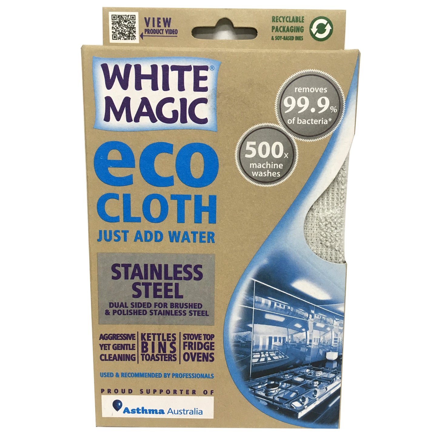 White Magic Stainless Steel Eco Cloth each