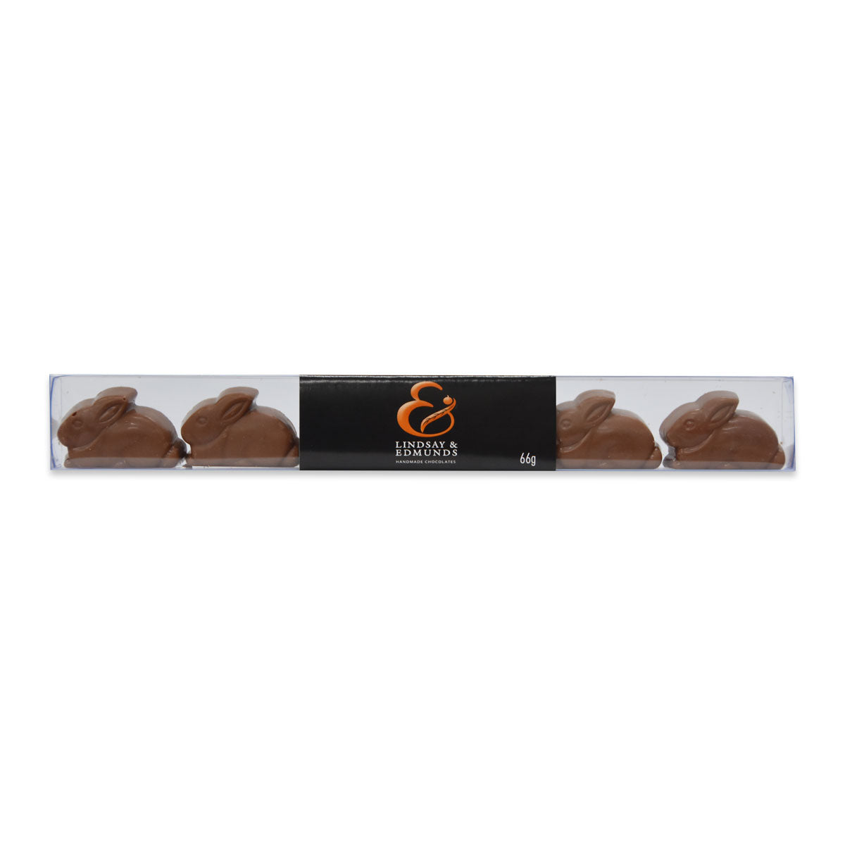 Lindsay and Edmunds Organic Milk Chocolate Bunnies 66g | Harris Farm Online