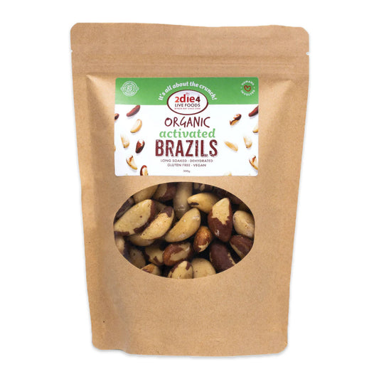 2Die4 Live Foods Activated Organic Brazil Nuts 120g | Harris Farm Online