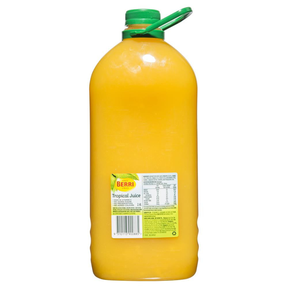 Berri Tropical Juice 2.4L , Grocery-Drinks - HFM, Harris Farm Markets
- 2