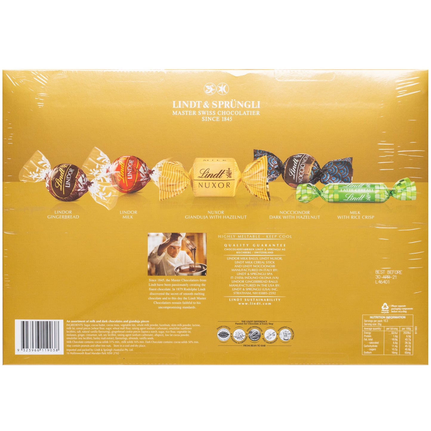 Lindt Festive Collection Chocolate Gift Box | Harris Farm Online