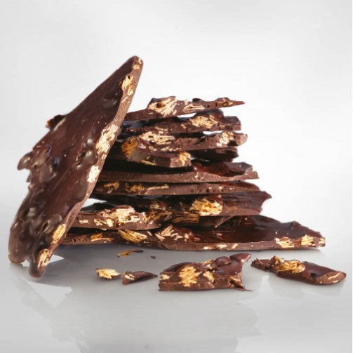 Belvas Belgian Thins Organic Chocolate Florentin | Harris Farm Online