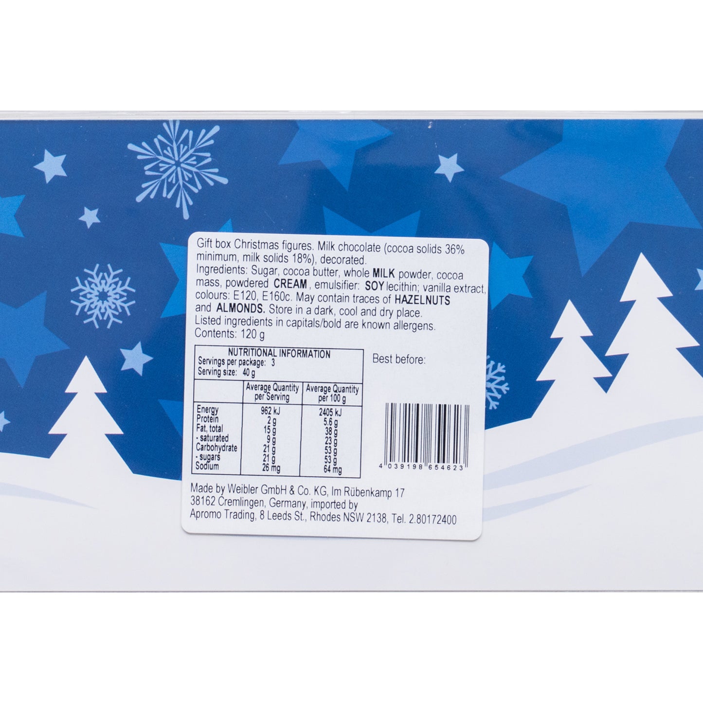 Weibler Milk Chocolate Christmas Figures | Harris Farm Online