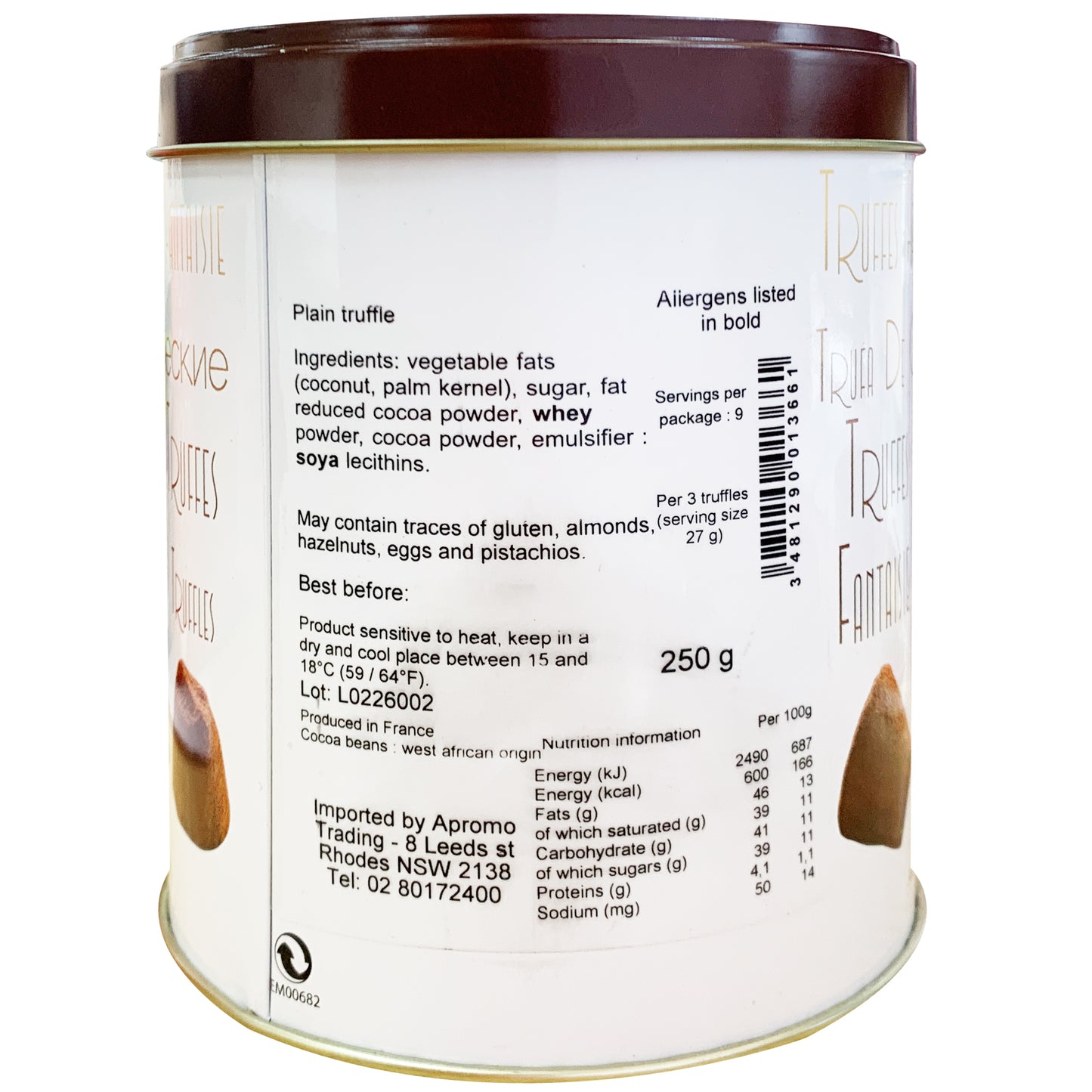 Chocolat Mathez Truffles Fantaisie | Harris Farm Online