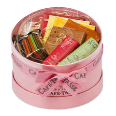 Cafe Tasse Pink Hat Box Mother's Day Hamper | Harris Farm Online