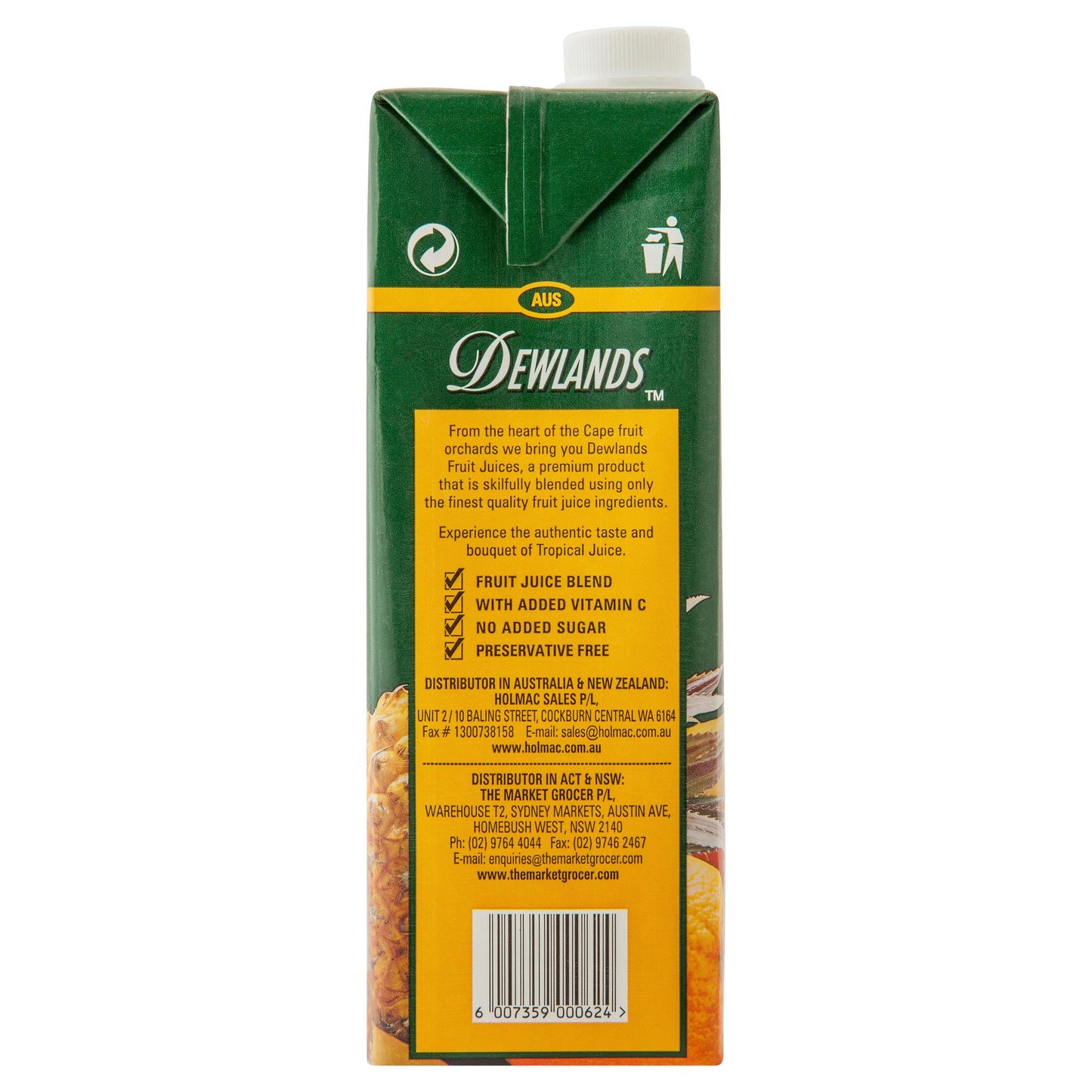 Dewland Tropical Juice 1L , Grocery-Drinks - HFM, Harris Farm Markets
- 3