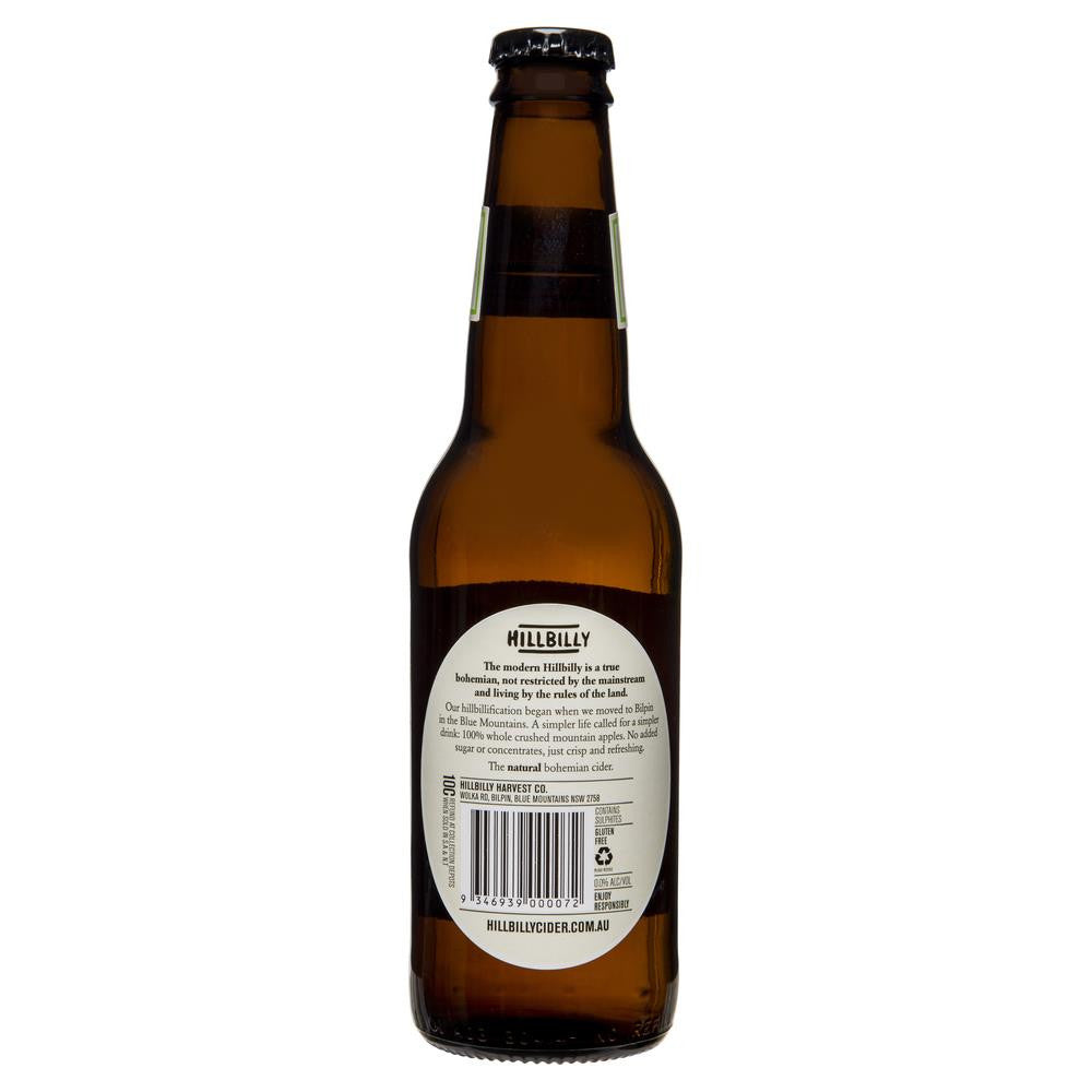 Hillbilly Crushed Apple Non Alcoholic Cider 330ml , Grocery-Drinks - HFM, Harris Farm Markets
- 2