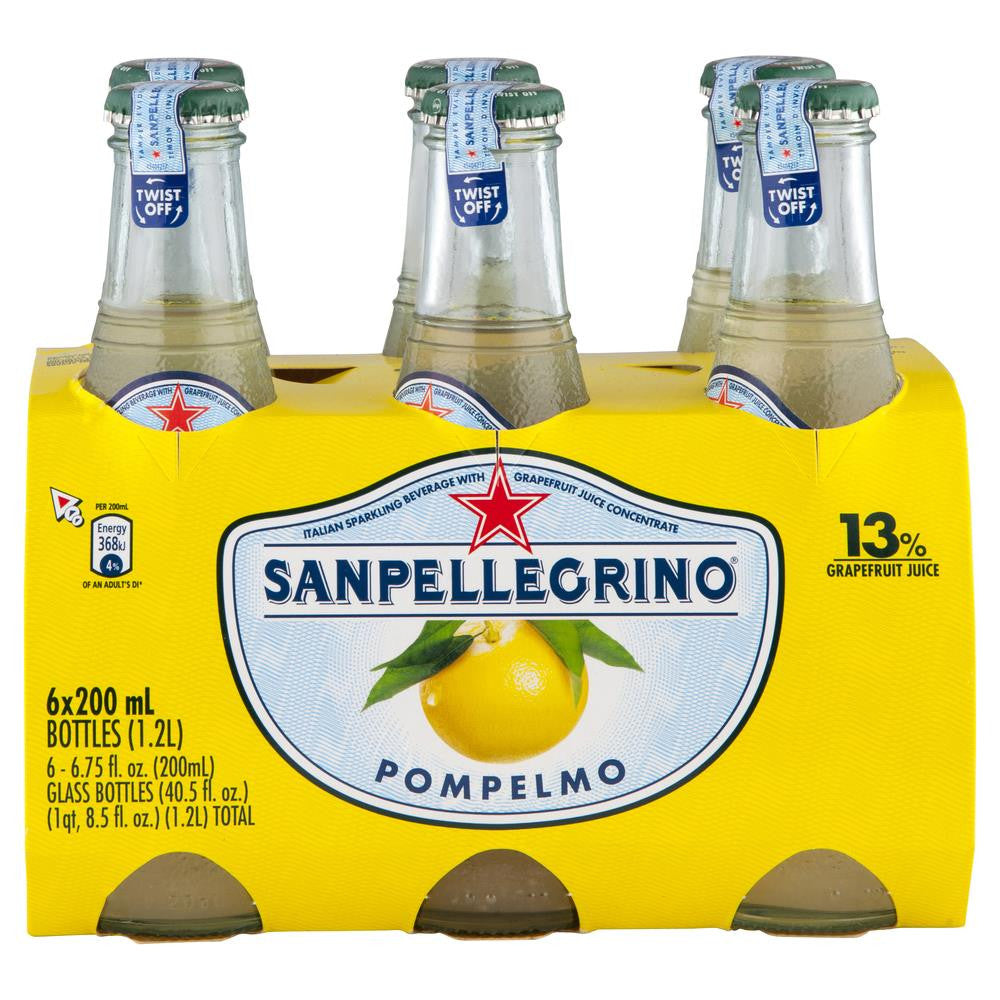 San Pellegrino Pompelmo 6 X 200ml , Grocery-Drinks - HFM, Harris Farm Markets
- 2