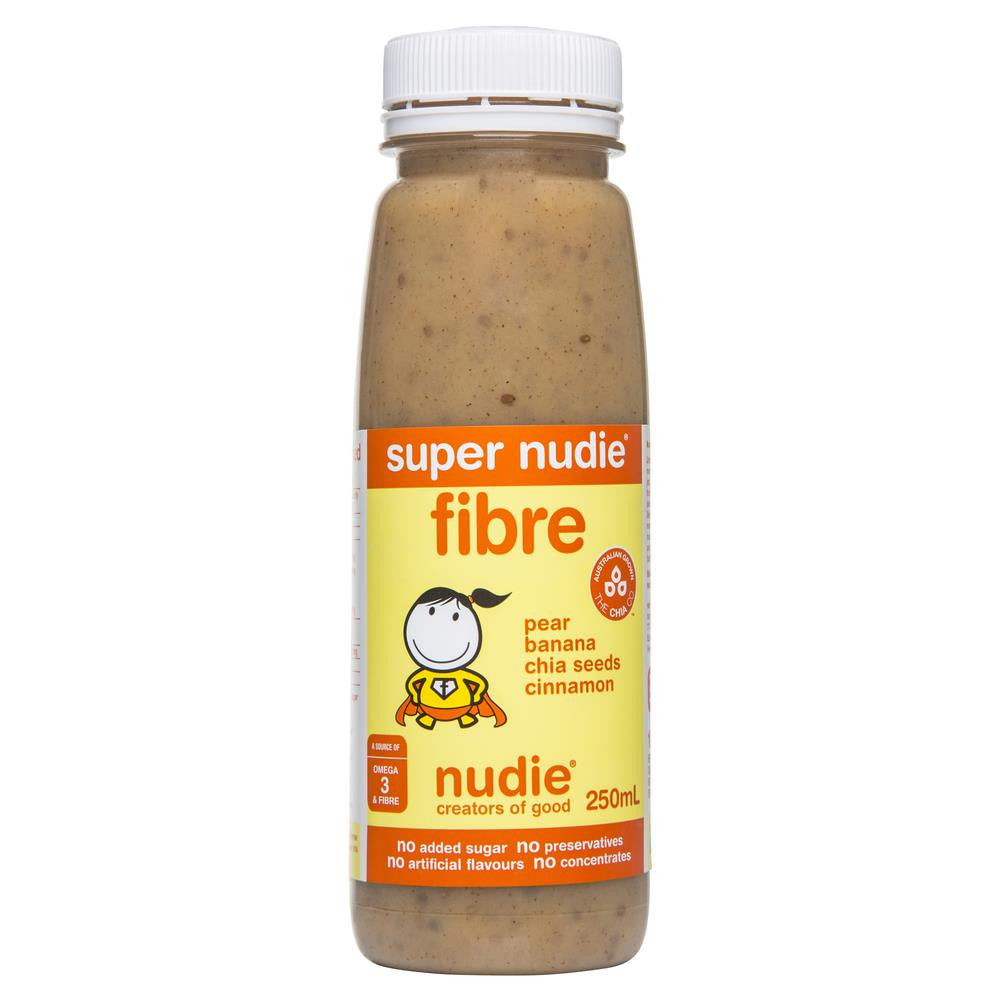 Nudie Super Fibre Pear Banana Chia Seed Cinnamon 250mL , Grocery-Drinks - HFM, Harris Farm Markets
 - 1