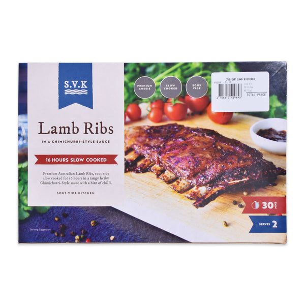 Sous Vide Kitchen Lamb Ribs In A Chimichurri-Style Sauce | Harris Farm Online