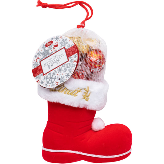 Lindt Milk Chocolate Santa Boot | Harris Farm Online