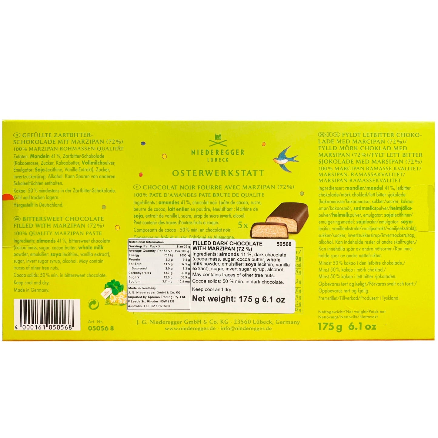 Niederegger Dark Chocolate Marzipan Easter Workshop | Harris Farm Online