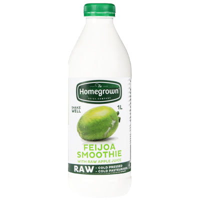 Homegrown Juice Cold Pressed Feijoa and Apple Smoothie | Harris Farm Online