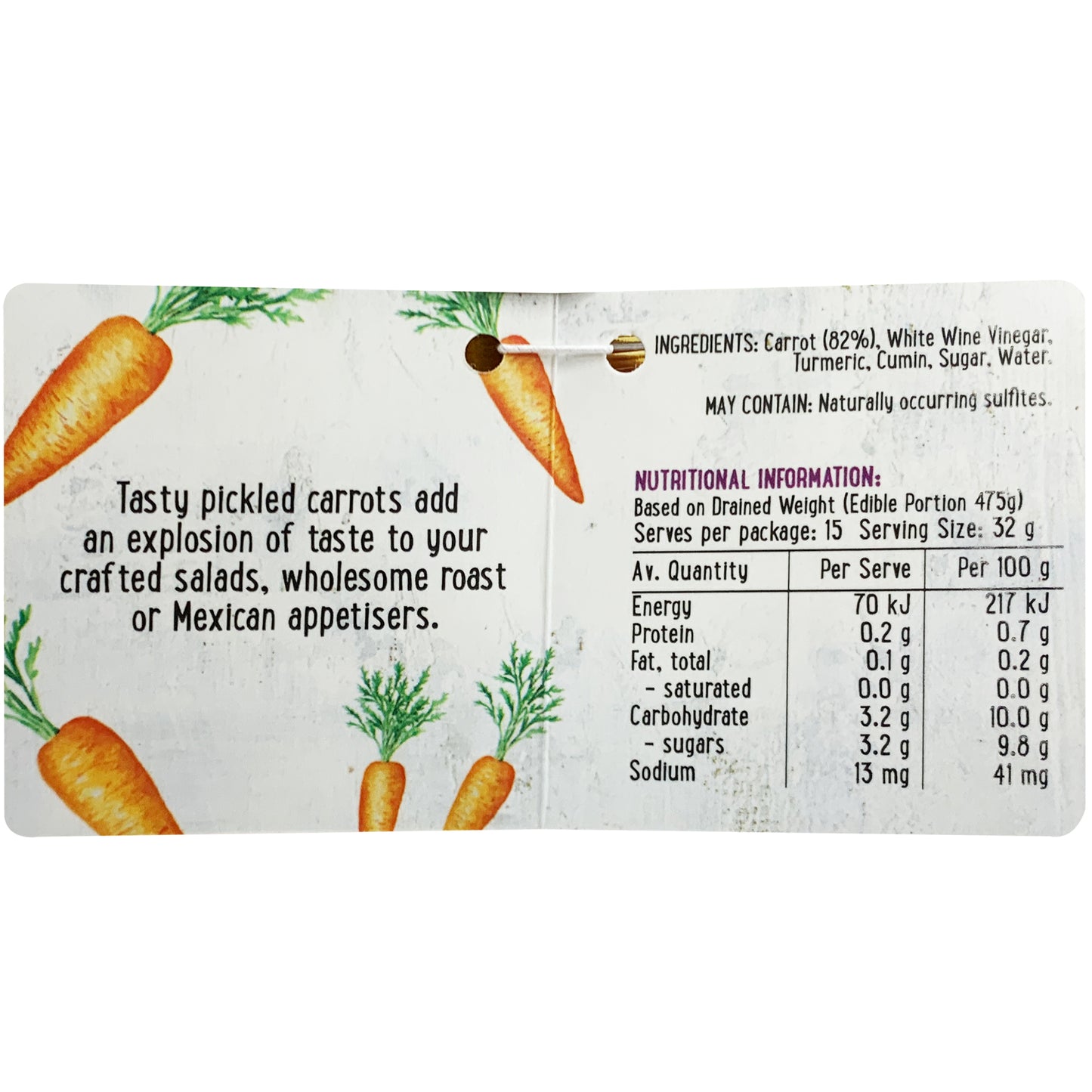 Harris Farm Pickled Carrots | Harris Farm Online