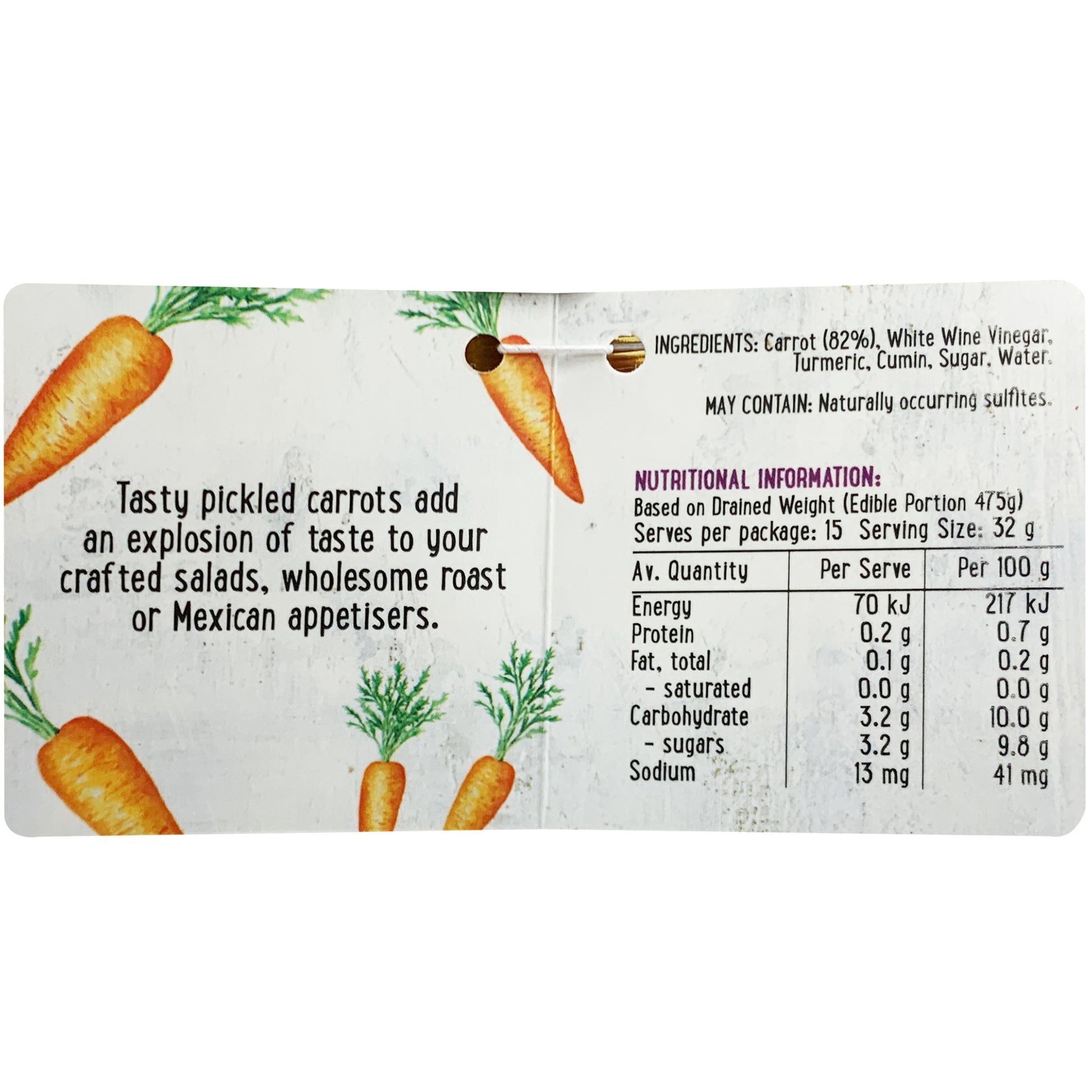 Harris Farm Pickled Carrots | Harris Farm Online