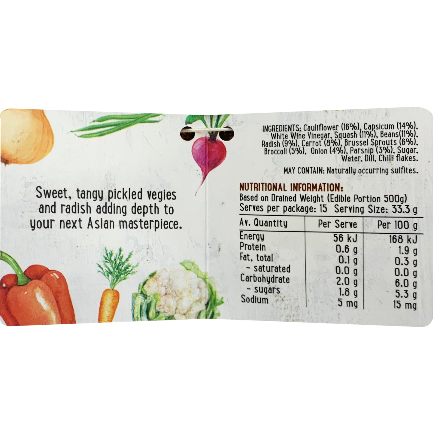 Harris Farm Pickled Vegies and Radish | Harris Farm Online