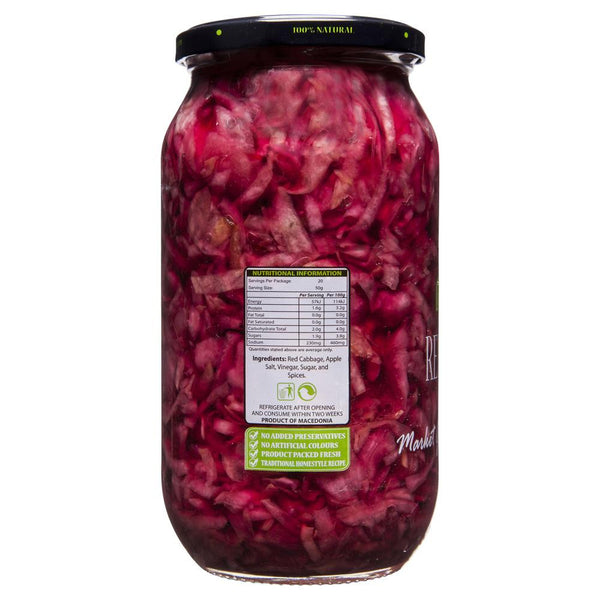 Market Grocer Red Gabbage 1kg , Grocery-Antipasti - HFM, Harris Farm Markets
 - 2