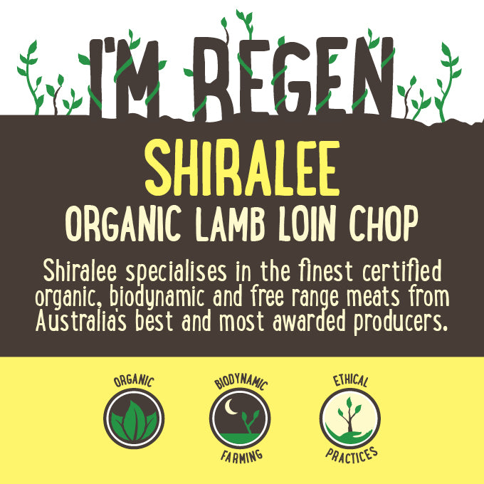 Shiralee Organic Lamb Loin Chops | Harris Farm Online