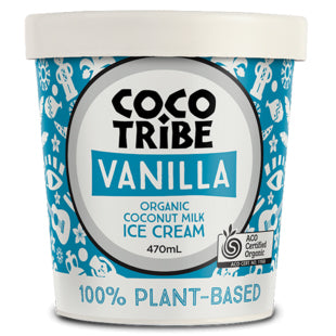 Coco Tribe Organic Coconut Milk Ice Cream Vanilla | Harris Farm Online