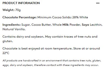Koko Black White Chocolate Dreamy White Dotties Cube | Harris Farm Online