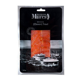 Mures Smoked Ocean Trout Sliced 100g