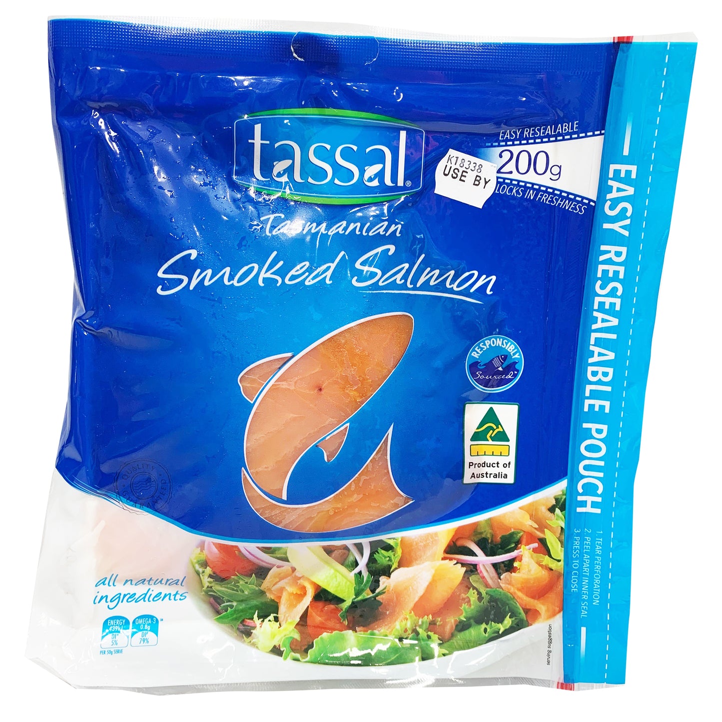 Salmon - Tasmanian Smoked (200g) Tassal