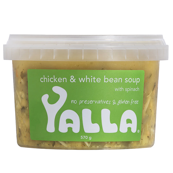 Yalla Soup Chicken and White Bean with Spinach | Harris Farm Online