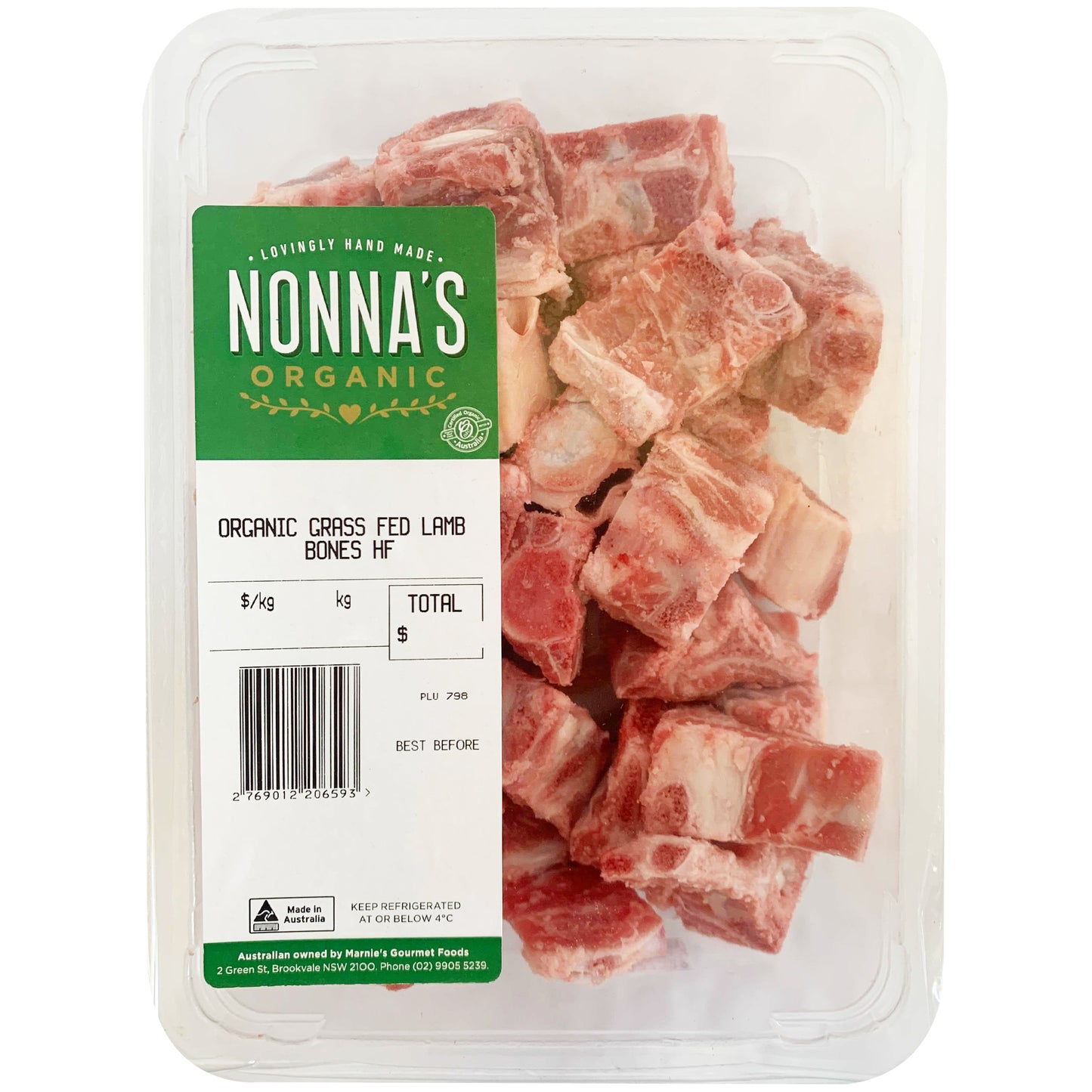 Nonna's Organic Grass Fed Lamb Bones | Harris Farm Online