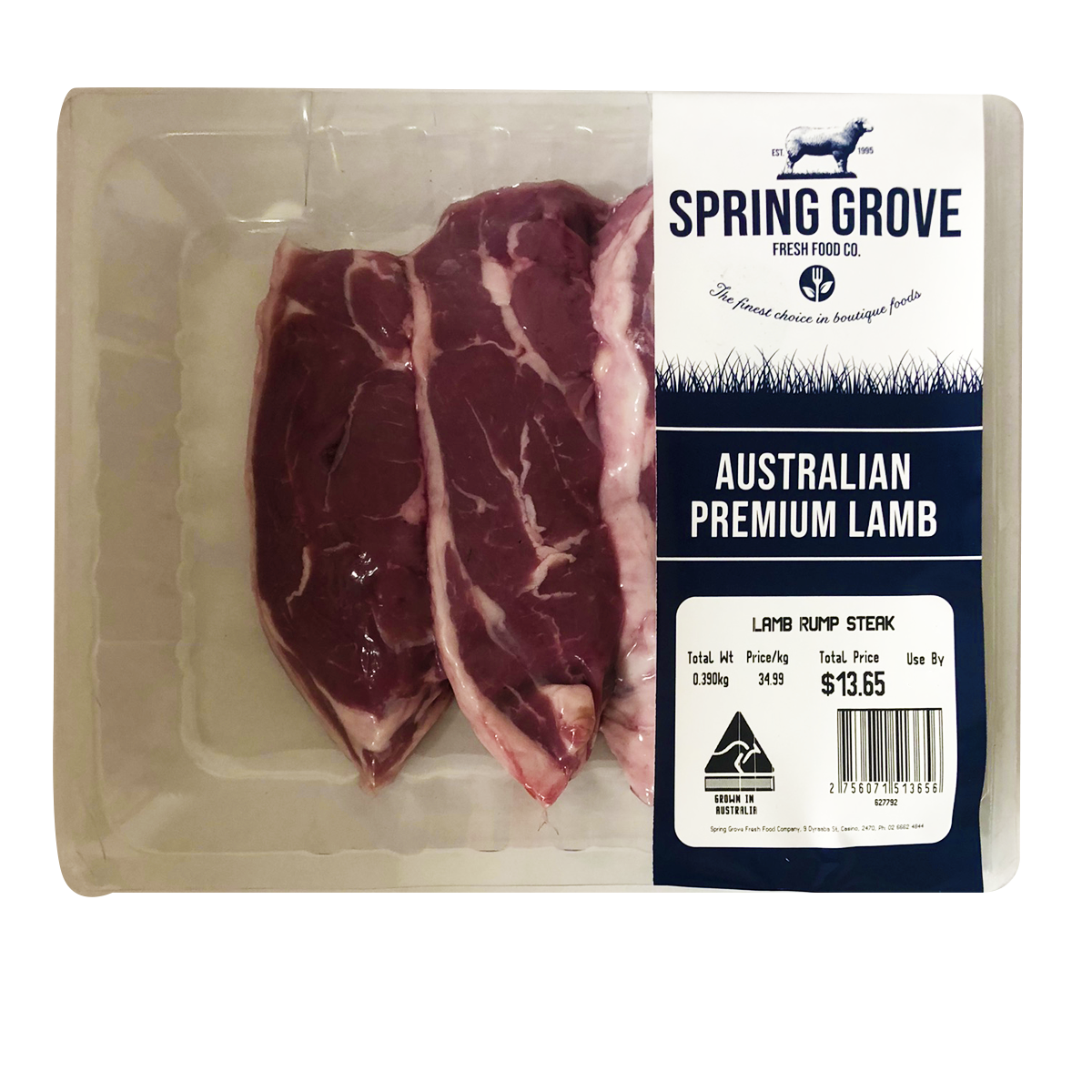 Lamb - Rump Steak (350-550g)