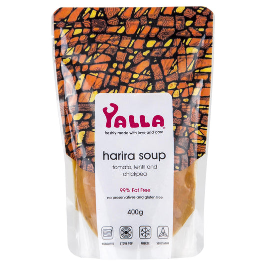 Yalla Harira Soup 400g , Frdg3-Meals - HFM, Harris Farm Markets
 - 1