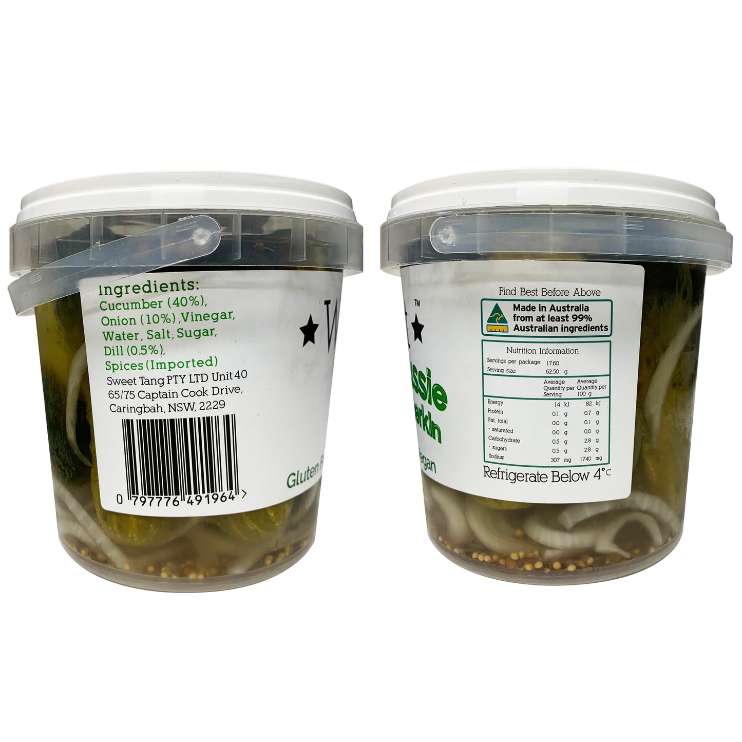 Westmont Pickles - Aussie Gherkin | Harris Farm Online