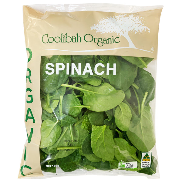 Salad Organic Spinach 100g