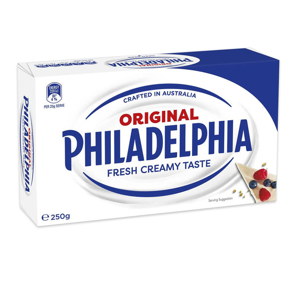 Philadelphia Original Block Cream Cheese 250g | Harris Farm Online