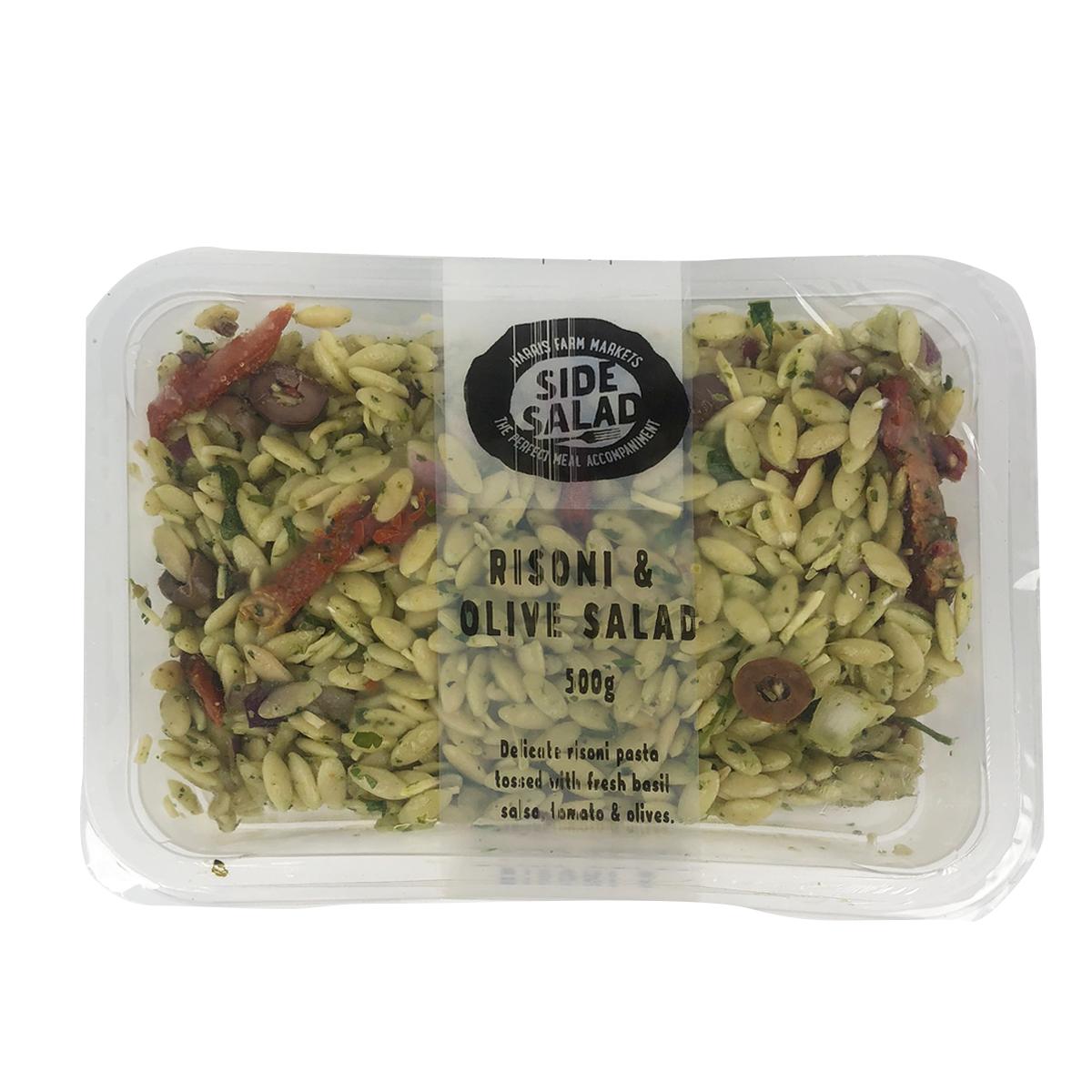 Harris Farm Side Salad Risoni and Olive Salad 475g