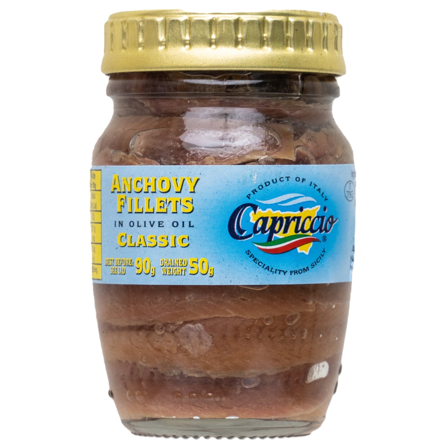 Capriccio Anchovy Fillets Classic In Olive Oil | Harris Farm Online