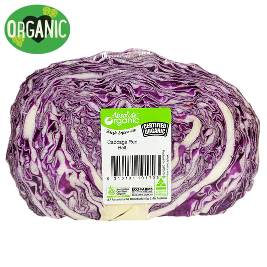 Fresh Cabbage Red Organic | Harris Farm Online