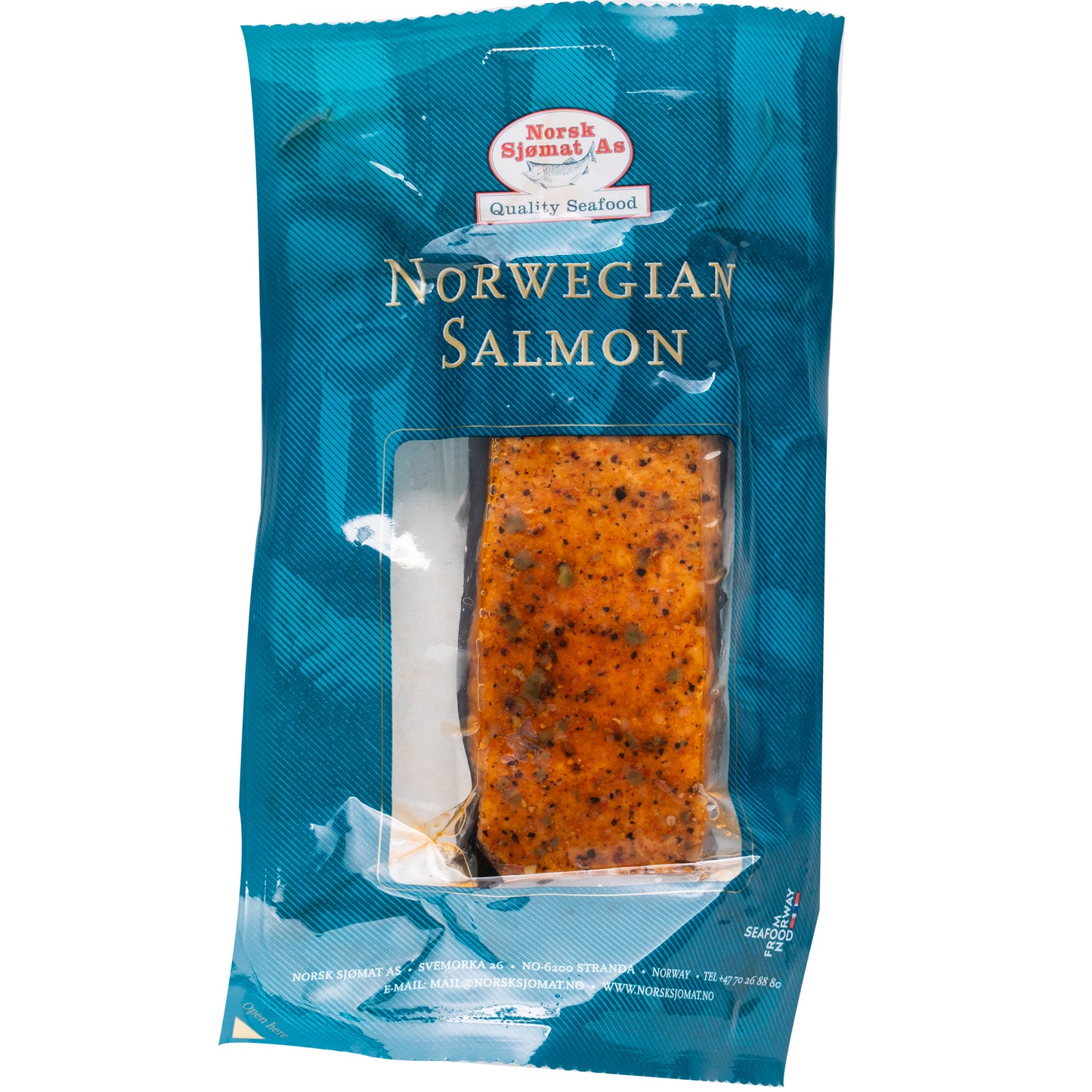 Norsk Norwegian Salmon Hotsmoked with Peppermix | Harris Farm Online