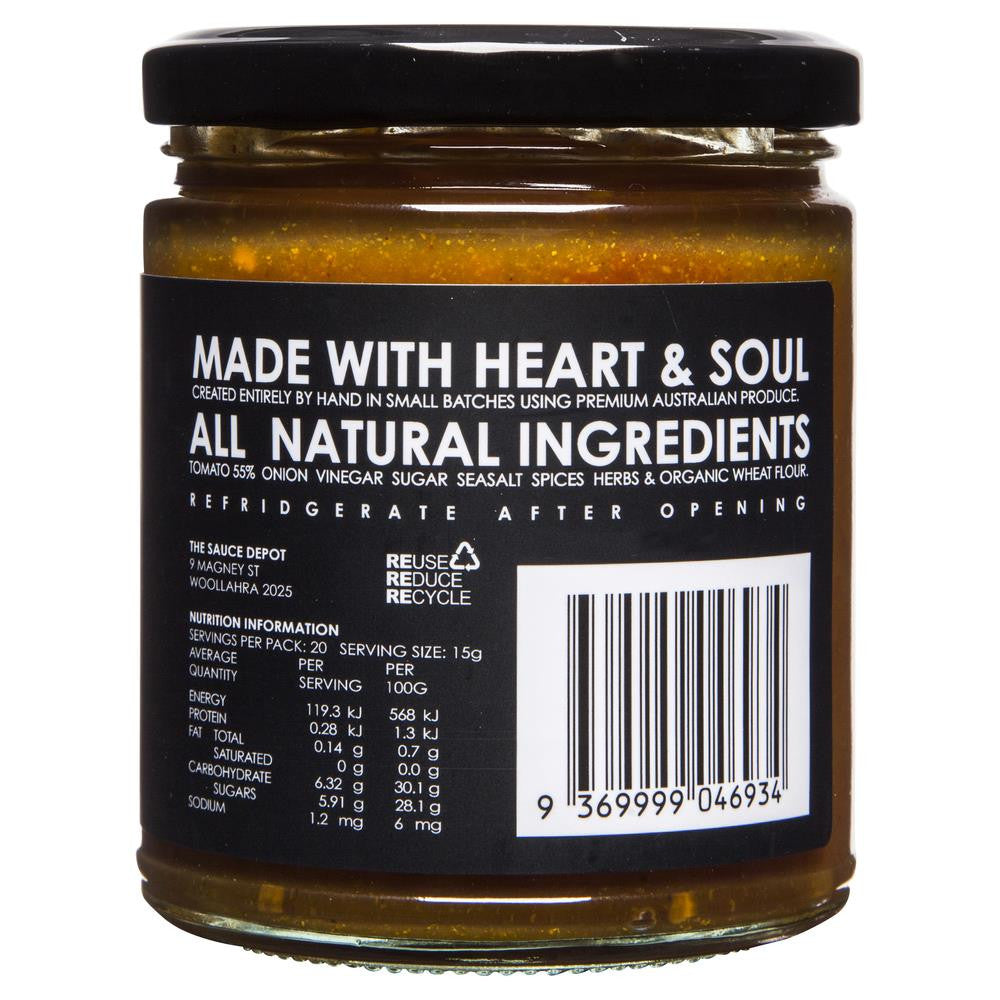 The Sauce Depot Chacha Chatni Tomato Chutney 300g , Grocery-Condiments - HFM, Harris Farm Markets
- 2