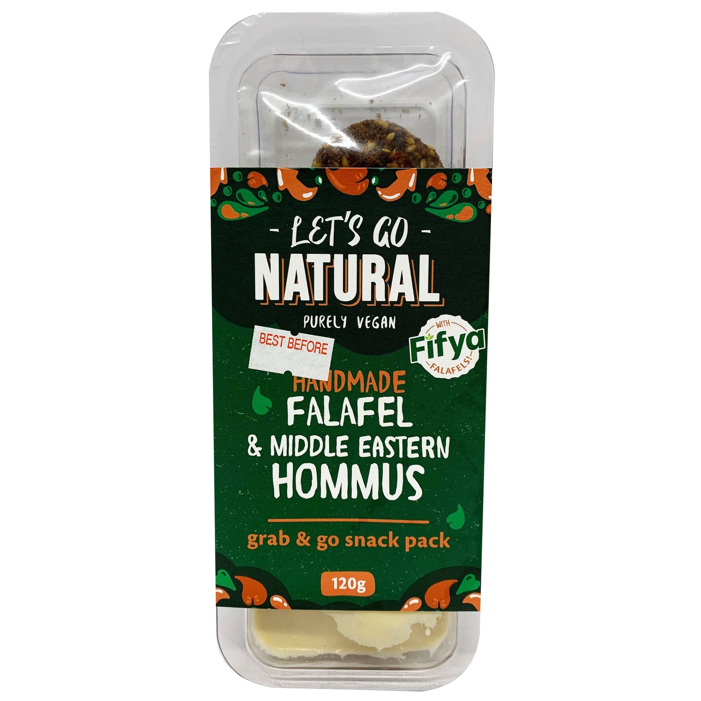 Let's Go Natural - Falafel and Middle Eastern Hommus (120g)