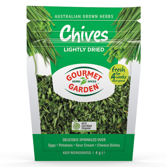 Gourmet Garden Organic Chives Lightly Dried | Harris Farm Online