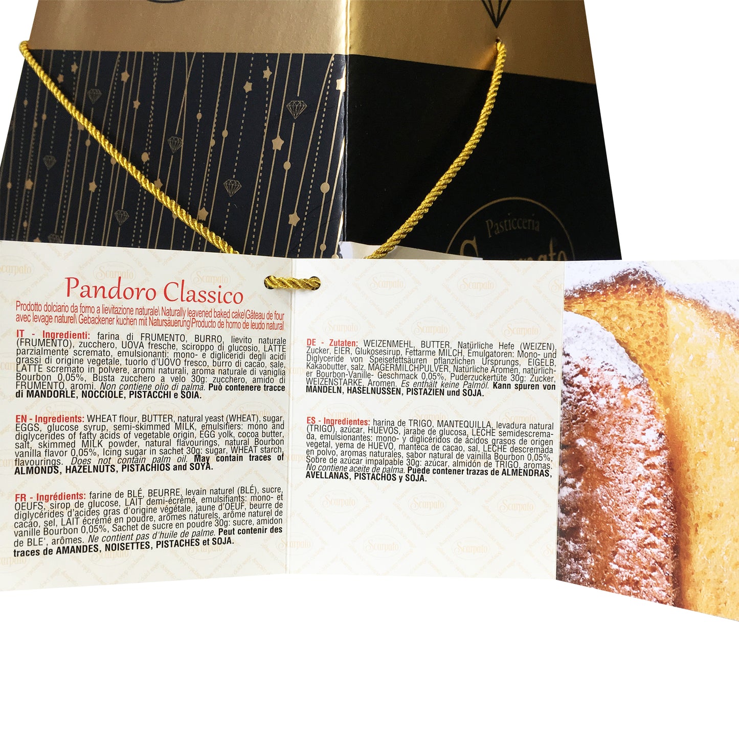 Scarpato - Pandoro Classico (Diamond Box, 1kg)