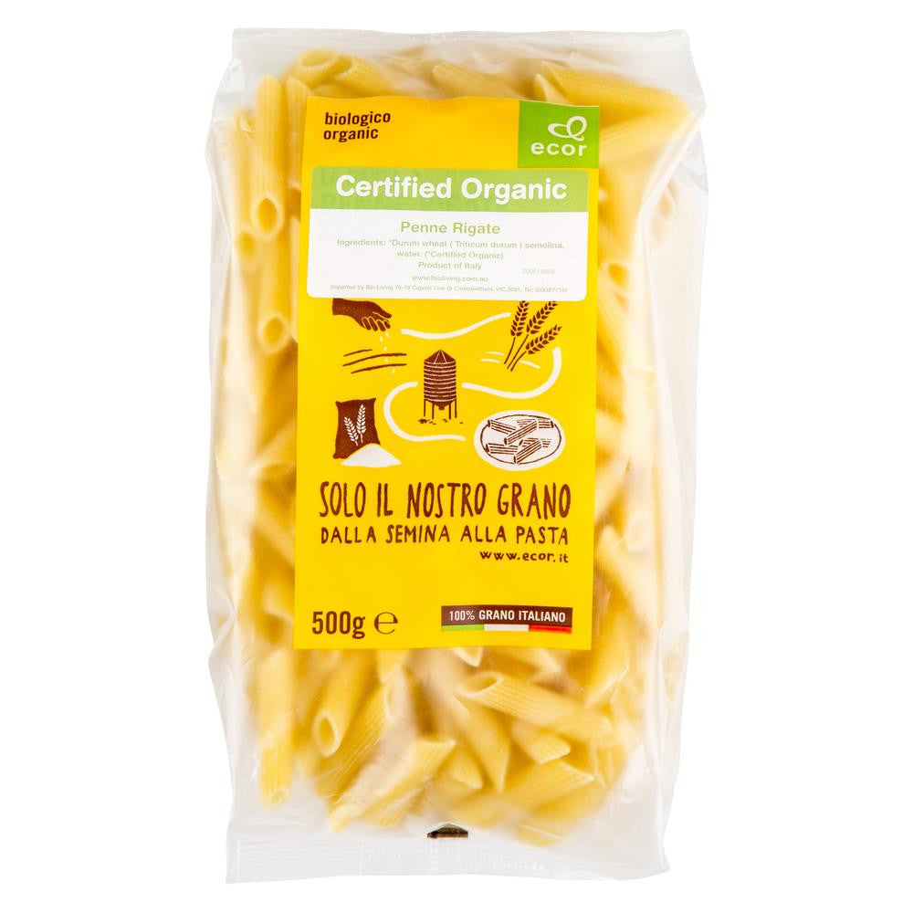 Ecor Organic Penne Rigate 500g , Grocery-Pasta - HFM, Harris Farm Markets
- 1