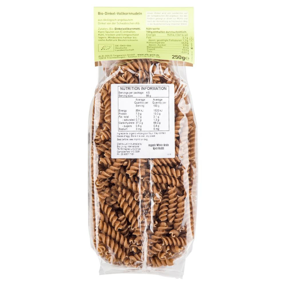 Alb Gold Whole Grain Spelt 250g , Grocery-Pasta - HFM, Harris Farm Markets
- 2
