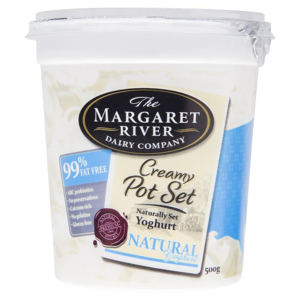 Margaret River Dairy Company Creamy Pot Yoghurt 500g , Frdg2-Dairy - HFM, Harris Farm Markets
 - 2